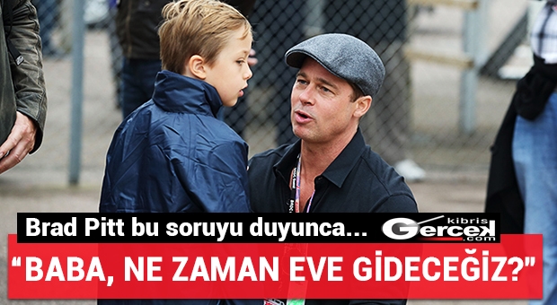 Çocuklarını Karşısında Gören ”Brad Pitt” Gözyaşlarını Tutamadı!