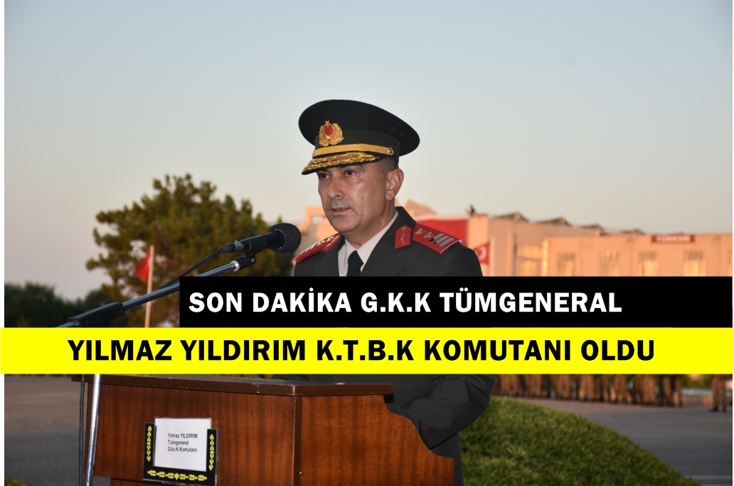 Son Dakika Kıbrıs Türk Barış Kuvvetleri Komutanlığına Atandı