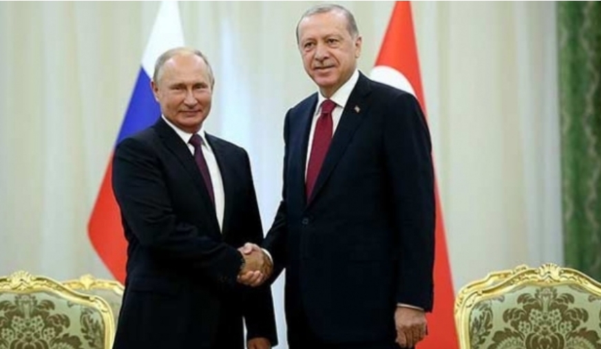 Erdoğan Putin İle Görüştü
