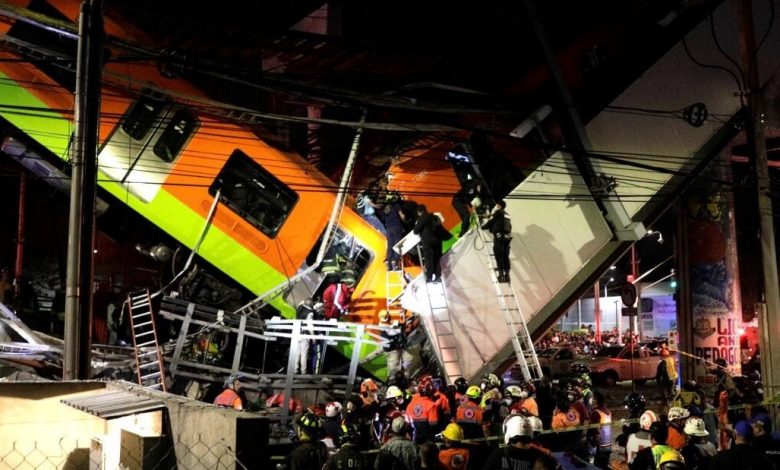 Meksika’da metro üst geçidi çöktü: 13 Ölü ve 70 yaralı var