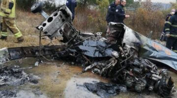 Bursa’da tek motorlu uçak düştü: 2 can kaybı