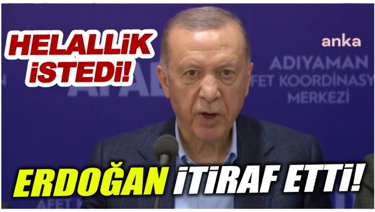 Erdoğan: Adıyaman’dan Helallik İstiyorum